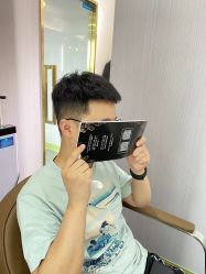 -发饰美男士增发补发假发定制店