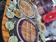 -北京龙庆四季香农家饭庄·灶台鱼·碳烤虹鳟鱼(龙庆峡店)