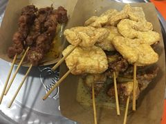 炸肉串-谢怀亮芝麻茶