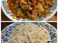 -歹歹的加个面过油肉拌面