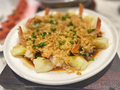 蒜蓉娃娃蒸菜虾-宝月楼·台湾菜馆(天河城店)