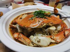 珍宝蟹蒸肉饼-五味堂·江浙土菜(月河特色店)