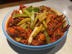 年糕配菜莴笋-舞虾小说.涮肉.烧烤(国顺东路店)