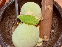 石烧抹茶冰淇淋-烧肉达人•炭火烧肉(新天地店)