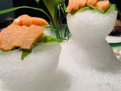 三文鱼刺身-八分饱·西津会(西津渡店)