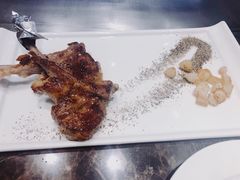 法式香煎小羊排-禾牧铁板创意料理(姑嫂树路店)