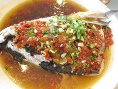 剁椒鱼头-怡园饭店-餐厅(四望亭店)