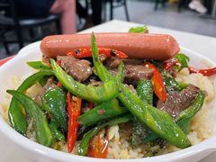 尖椒牛肉饭-好好滋味茶餐厅