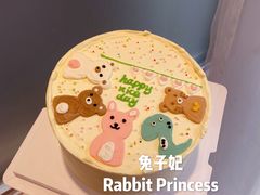 ins手绘蛋糕-兔子妃私人定制蛋糕(城南花苑南区店)