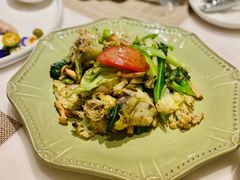 椰油黑松露炒有机杂菜-闻见中国海南菜(K11店)