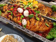 经典荔枝香辣烤鱼-集草轩·重庆麻辣烤鱼(西湖道店)
