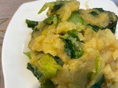小白菜土豆泥-韩师傅老大同刀削面(北苑路店)