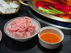 招牌生扣鲜鸭肠-王婆乔鲜鱼自助火锅(蜀汉路店)