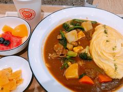 牛腩咖喱蛋包饭-池奈·咖喱蛋包饭(熙地港店)