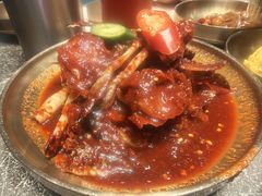 -草家酱蟹炭火烤肉店(珲春南路二店)