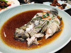 葱姜豉油珍珠斑-环球港凯悦 · 享悦中餐厅