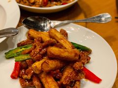 脆皮嫩夏茄爆两头乌梅条-宁波柏悦酒店·钱湖渔港