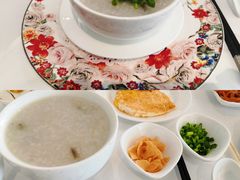 皮蛋瘦肉粥-青岛海景花园大酒店·粤海餐厅