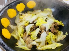 -粘豆包柴火铁锅炖