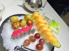 时令水果盘-皇城根·鲁菜济南菜·吊炉烤鸭·炒鸡鱼头(济南旗舰店)