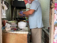 -小红车炸蛋葱油饼