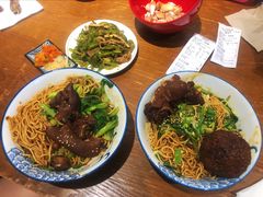 青椒干子肉丝-一味老卤面(大石桥店)