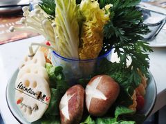 无限添加素菜拼盘-曼谷靠山街