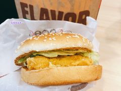 美式鸡排堡-汉堡王(中央广场店)