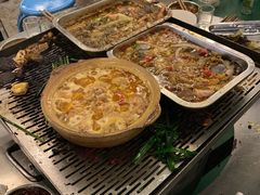 砂锅脑花-胡四哥特色火盆烧烤(总店)