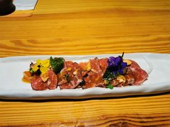 熏烧薄切雪花牛肉-花潮料理艺食馆(世欧广场店)