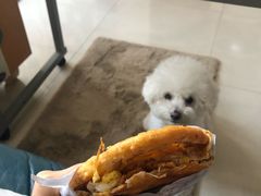 鲜肉里脊鸡蛋锅盔-军屯锅魁(城市花园店)