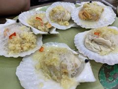 蒜蓉粉丝蒸大元贝-贞姨美食·老字号海鲜大排档