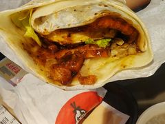 大饼卷黑椒牛肉蛋-肯德基(殷巷苏果店)