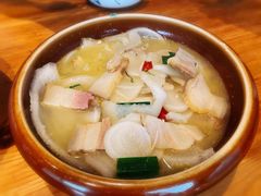 咸肉萝卜干汤-山水人家