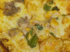 蛋黄焗虾仁披萨-汤姆家的优质牛排(王府井店)