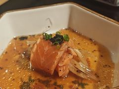 洋葱三文鱼卷-天狗山料理(省体店)