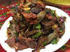 山茄护心肉-闯关东东北农家菜(崂山石老人店)