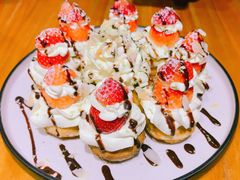 草莓忌廉华夫饼-BE BRIGHT KITCHEN(正佳广场店)