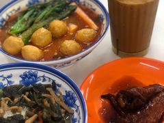 雪菜肉丝米-噏耷茶档