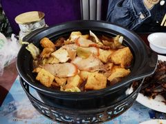 豆腐宴-北京龙庆四季香农家饭庄·灶台鱼·碳烤虹鳟鱼(龙庆峡店)