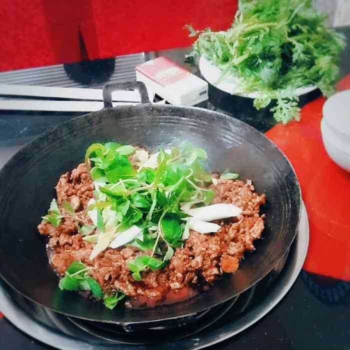 马老五清真麻辣牛肉火锅-"#交作业系列 [薄荷]环境:比较普通.