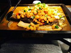 蒜香草鱼-探鱼·鲜青椒爽麻烤鱼(苏宁广场店)