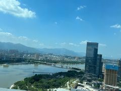 -三迪希尔顿酒店欢厨自助餐厅·高空闽江全景