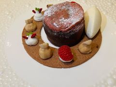 熔岩巧克力蛋糕-福楼法餐厅FLO