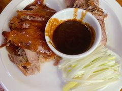 熏肉烤鸭拼牌-渔记熏肉大饼