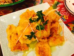 锅包肉-闯关东东北农家菜(崂山石老人店)