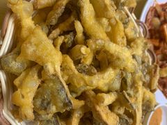 干炸鲜蘑-屋里家延边朝鲜族冷面(南园店)