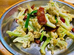 菜花炒腊肠-韶山冲湘菜馆(大明湖店)
