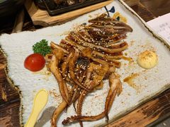现烤整只大鱿鱼-小川洋风料理(街道口店)