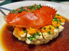 红膏蟹蒸肉饼-荷风细雨·中国茶宴(碧云店)